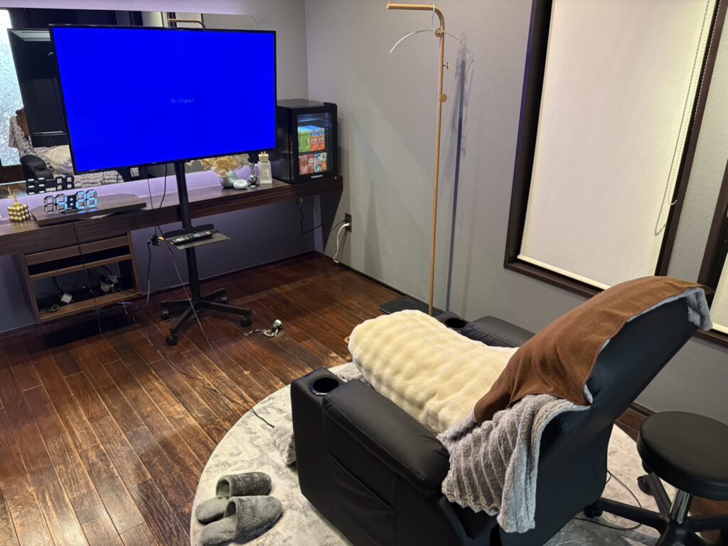 完全個室のリラックス空間